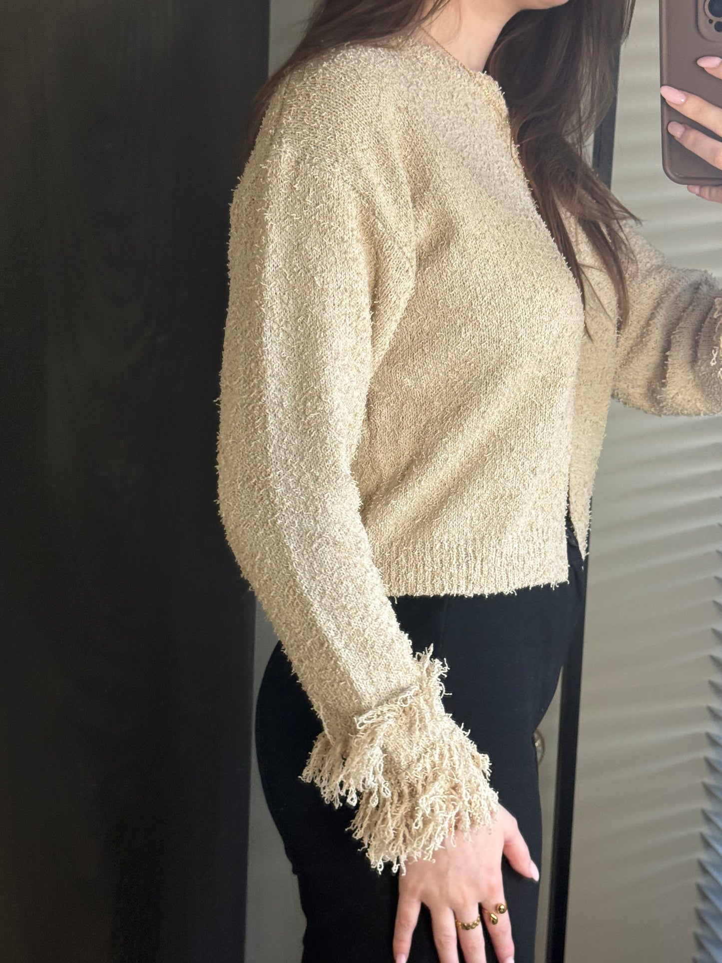 Cozy knit Beige
