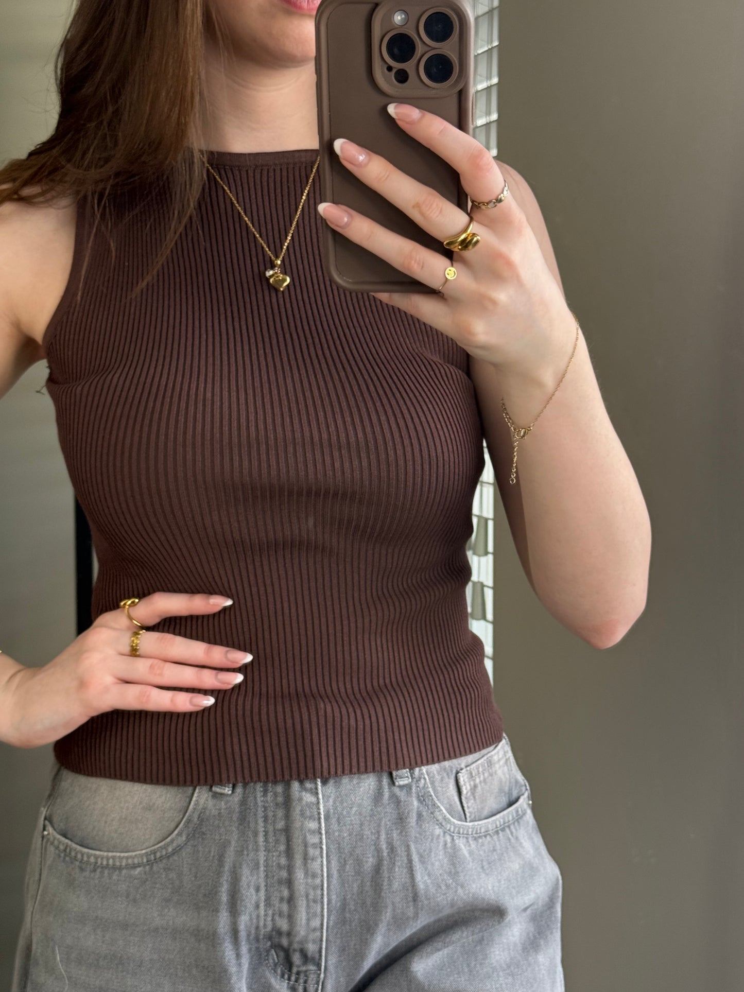 Mocha Top Brown