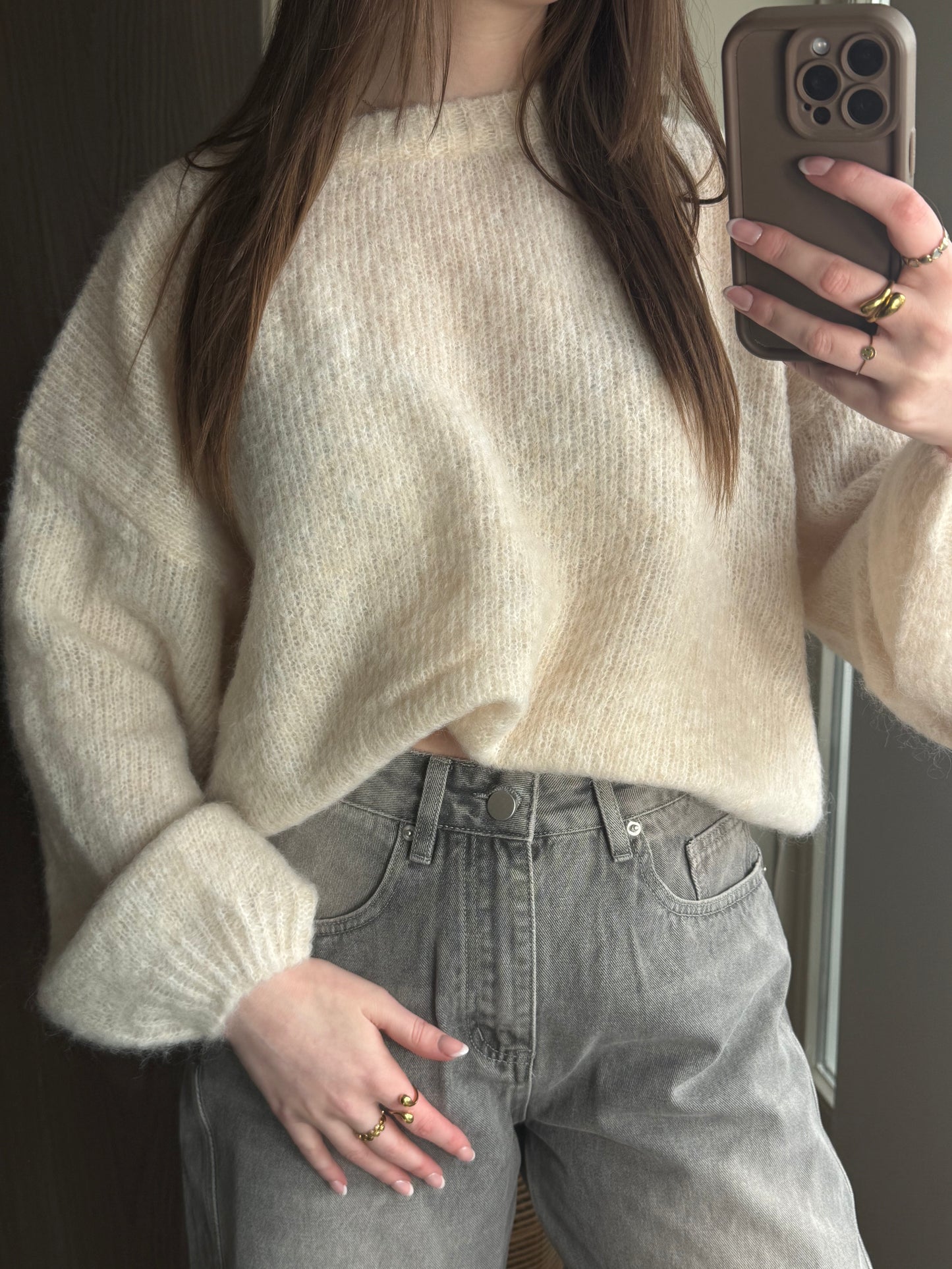 Wool Sweater White