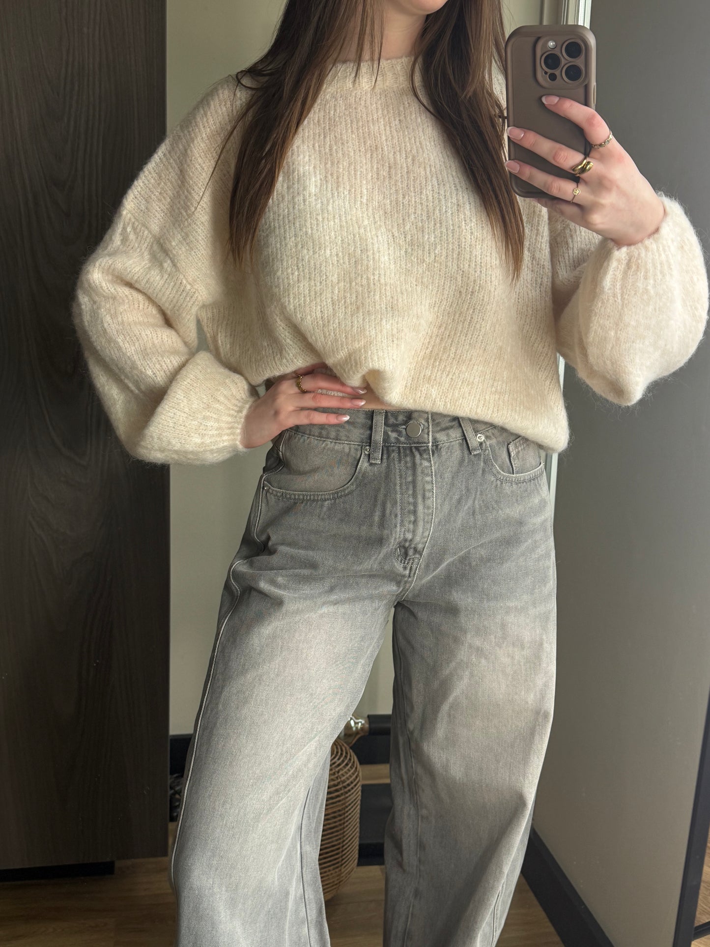 Wool Sweater White
