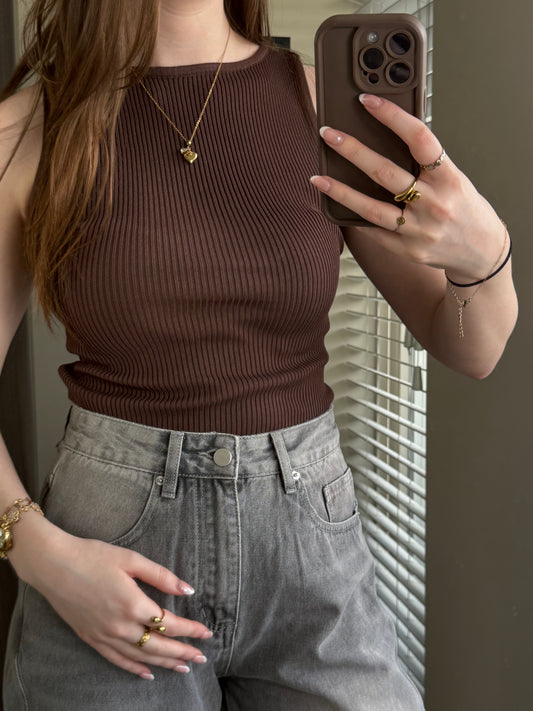Mocha Top Brown