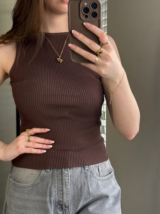 Mocha Top Brown
