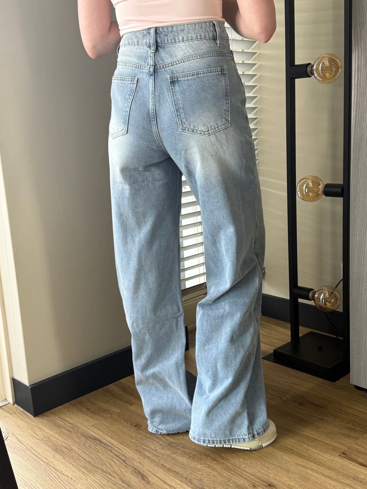Spring Pants Blue