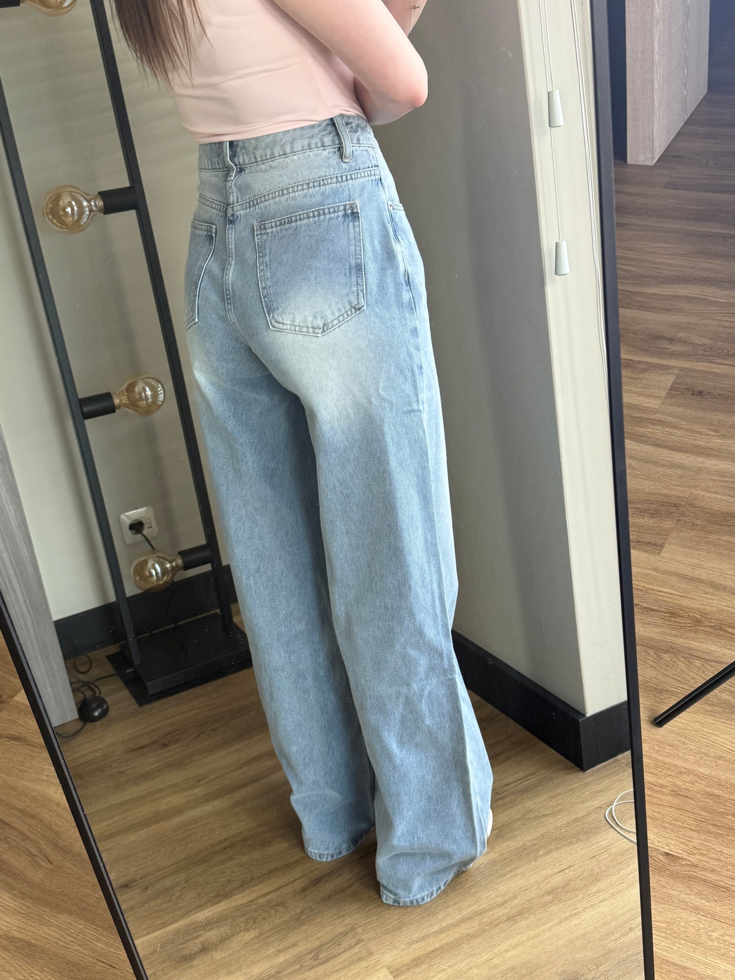 Spring Pants Blue