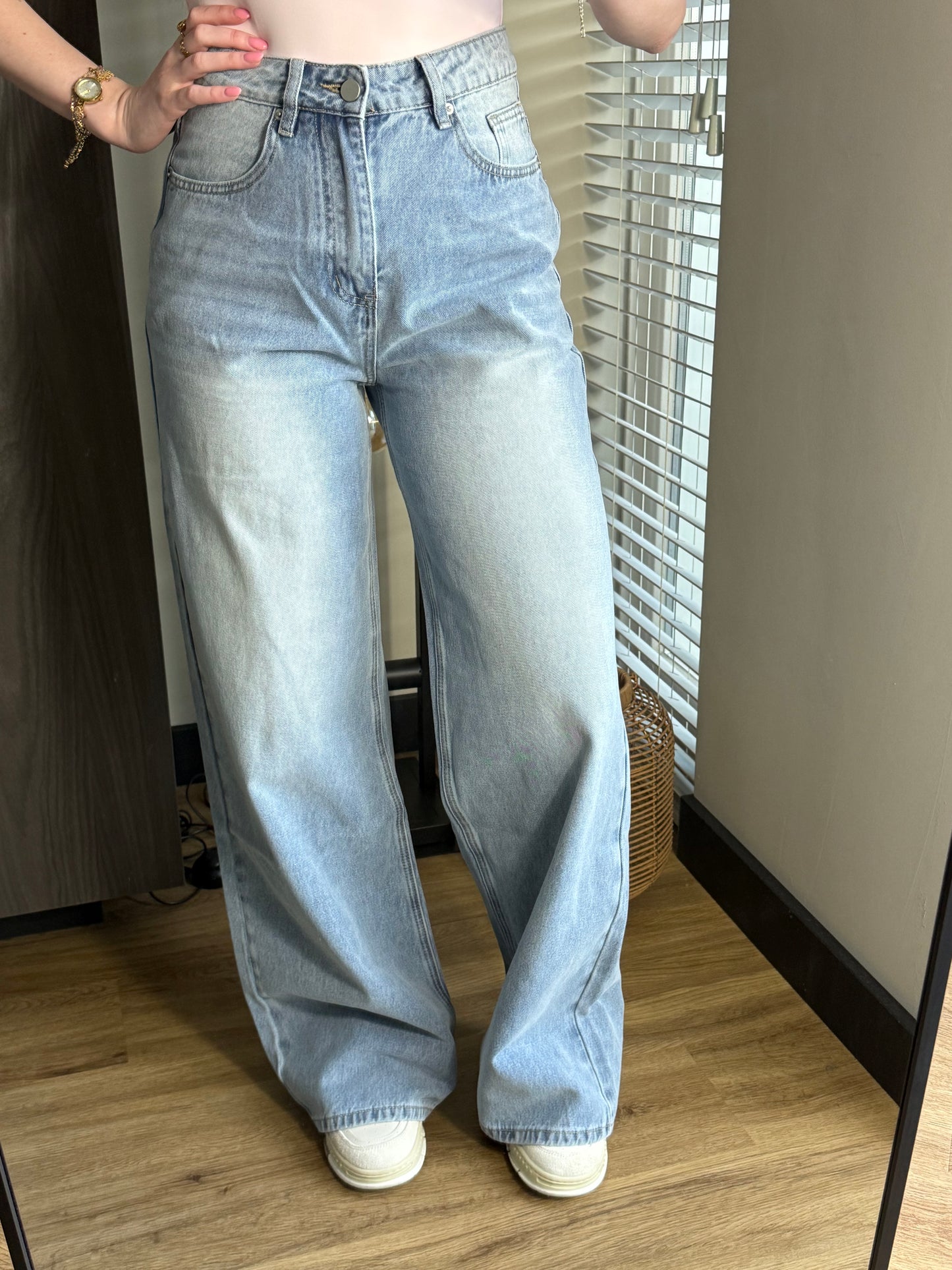 Spring Pants Blue