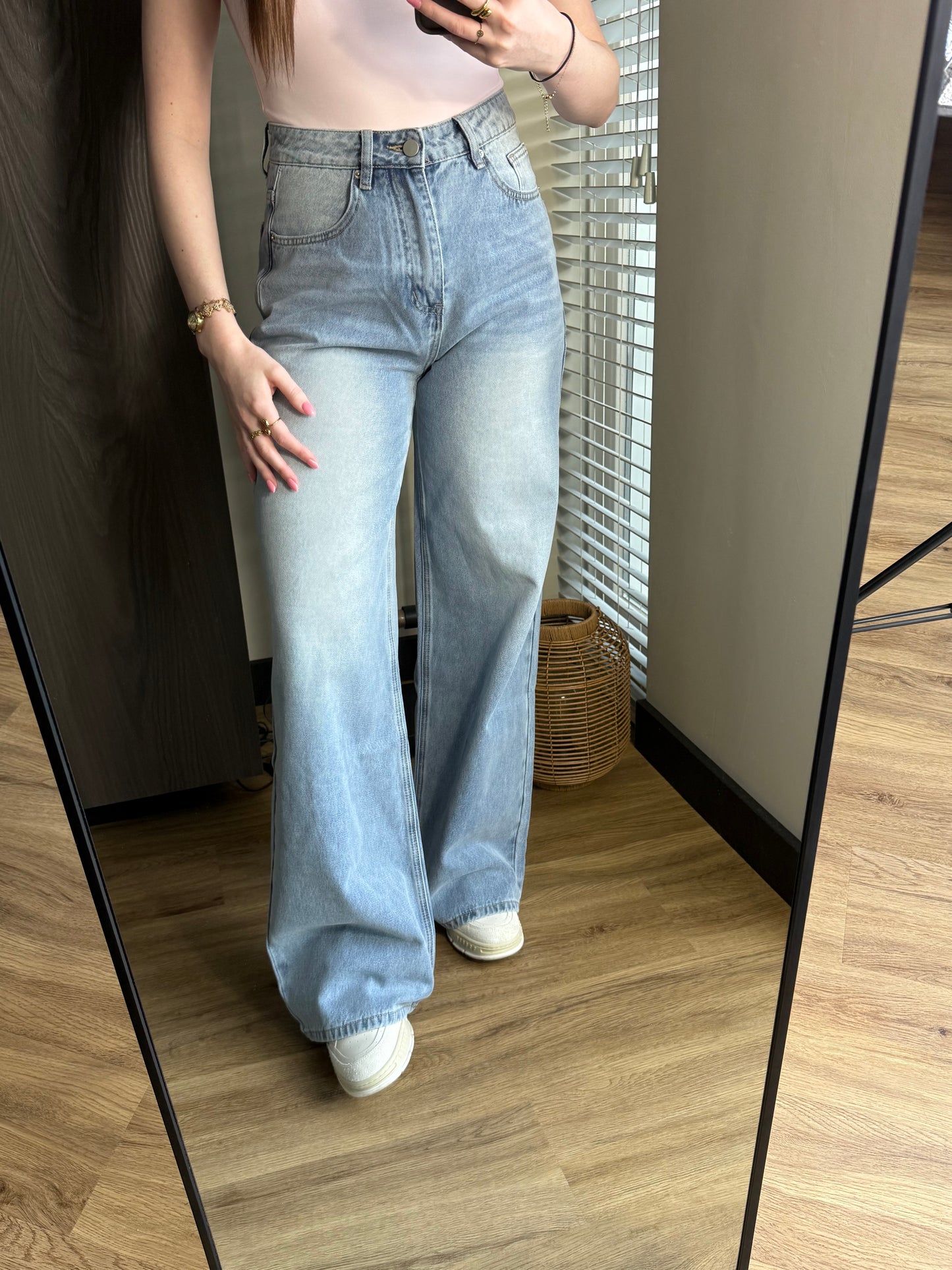 Spring Pants Blue